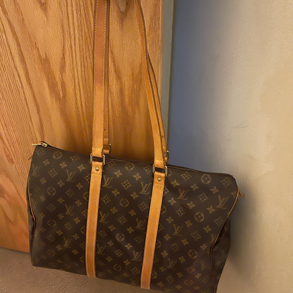Authentic Louis Vuitton large tote/SOLD